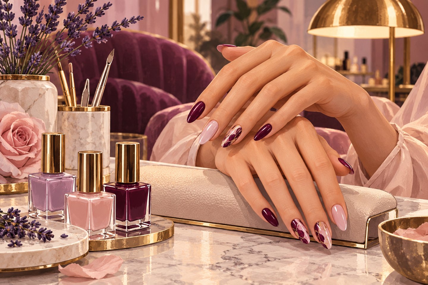 Illustratie: nagelstudio & beauty